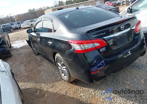 2014 Nissan Sentra S from USA, damaged, VIN 3N1AB7APXEY319019